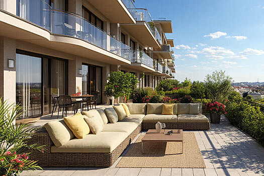 Назван округ Москвы, где продается больше всего квартир с террасами