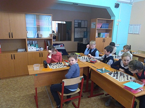 Учащиеся приняли участие в шахматном турнире
