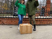 Мария Усова: Встретилась со своим сотрудником и добровольцем Денисом Тарасовым