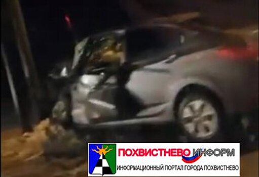 В Самарской области на трассе М-5 произошло ДТП иномарки и большегруза, есть пострадавшие