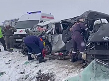 Число жертв лобового столкновения иномарок в Туве выросло до шести человек