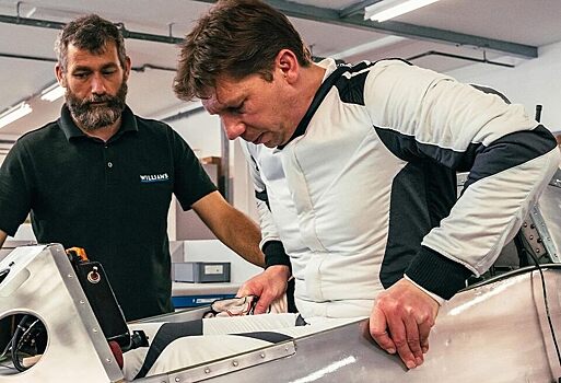 Джеймс Ваулз прошёл подгонку сиденья в болиде Williams