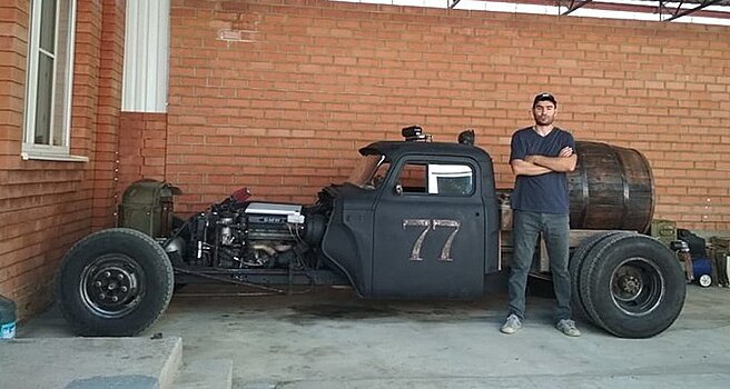 На Северном Кавказе скрестили ГАЗ-52 и BMW 740