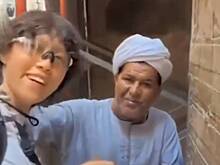 Туристка сняла видео в древнем храме Египта и напугала местных чиновников