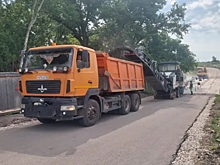 В Мордовии в Краснослободском районе ведется ремонт дороги