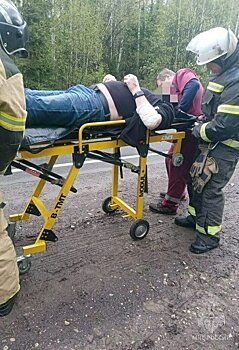 В Пижанском районе пострадавшего в ДТП водителя спасли с помощью «Медведя»