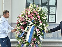 Шевченко и Пятов почтили память жертв обрушения моста в Генуе