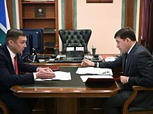 Глава Красноуральска Дмитрий Кузьминых доложил Евгению Куйвашеву о работе по привлечению в муниципалитет учителей и врачей