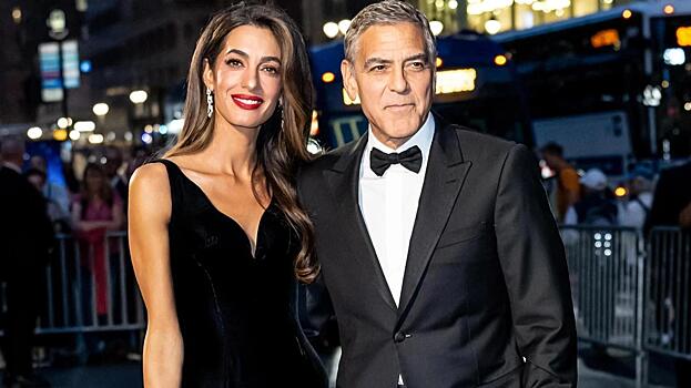 Жена Джорджа Клуни может развестись с ним из-за возобновившегося пьянства актёра