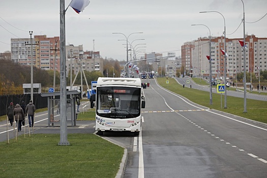 Новая улица в Вологде разгрузила трафик в центральной части города