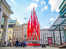Более 4 тыс. декоративных элементов установят в Москве ко Дню Победы