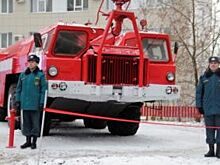 В Череповце установили памятник пожарным
