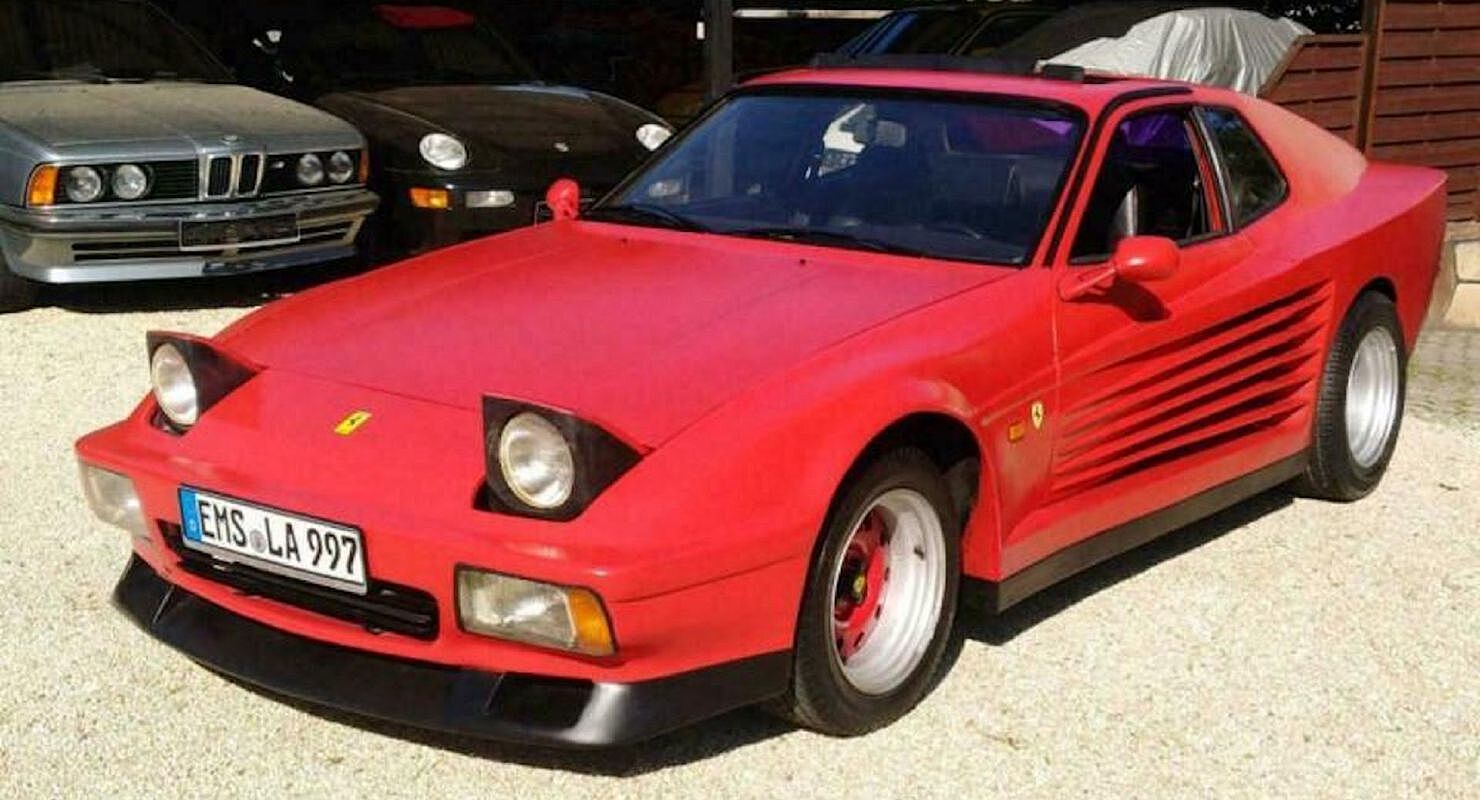 В Германии продают копию Ferrari, сделанную из Porsche