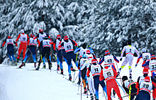 Российские скиатлонисты заняли весь подиум на молодежном ЧМ