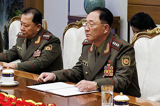 Минобороны КНДР приняло российскую делегацию