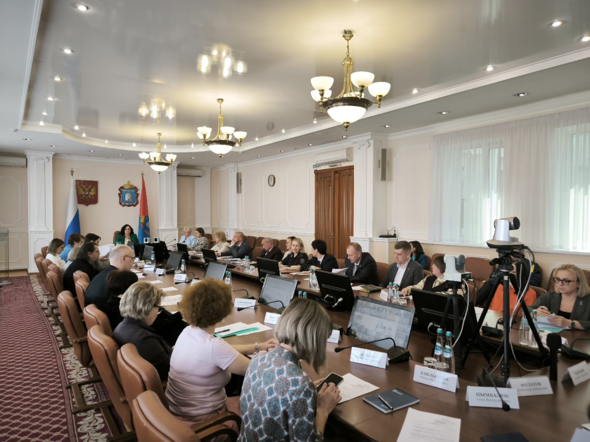 Состоялось второе заседание совета по демографической и социальной политике Тамбовской области
