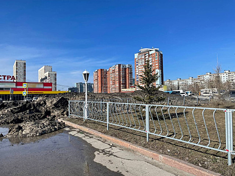 Самарцы пожаловались на большие кучи черного снега