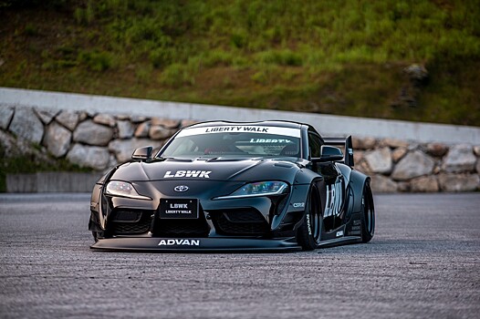 Toyota Supra получила стильный обвес