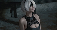 «Ты ничего не знаешь о людях!» — косплей на 2B из NieR: Automata