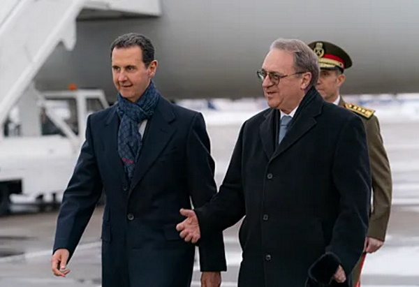 Президент Сирии прибыл в Москву