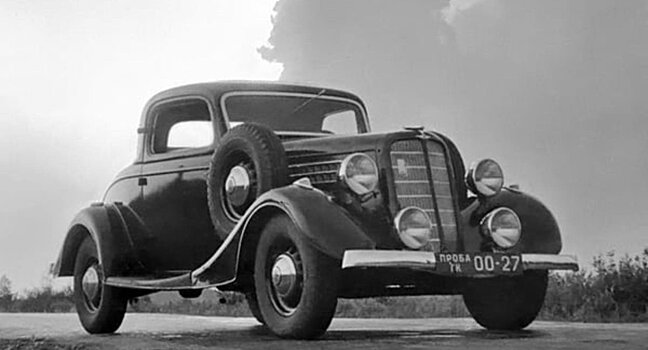 ГАЗ-М1 «Ударник» — спортивный автомобиль для гонок из СССР