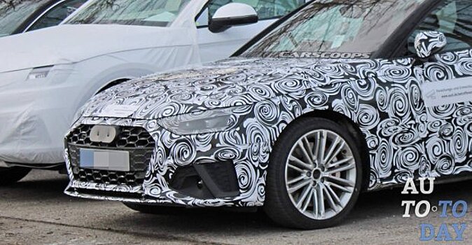 Обновленный Audi S4 Avant замечен на тестах