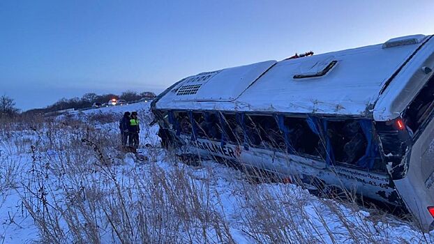 В ДТП с автобусом на трассе «Хабаровск – Комсомольск-на-Амуре» погибли восемь старателей