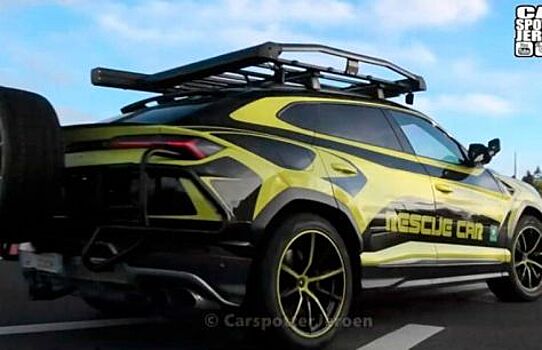 Lamborghini тестирует новую версию внедорожника Urus