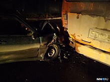 Автомобилистка въехала в стоящий автобус в Сормовском районе. Есть пострадавшие