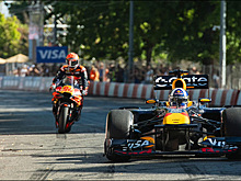 40000 зрителей на шоу Red Bull в Будапеште