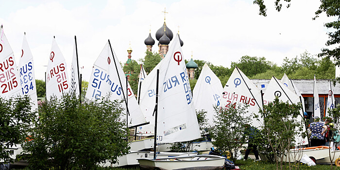 Парусный фестиваль на Останкинском пруду (ФОТО)