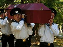 Останки более 600 погибших красноармейцев, найденных поисковыми отрядами, захоронены на воинском мемориале