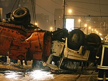 Бензовоз опрокинулся на М-4 «Дон» под Ростовом, произошла утечка топлива