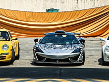 На Филиппинах уничтожили 21 автомобиль, включая очень редкую модель McLaren 620R