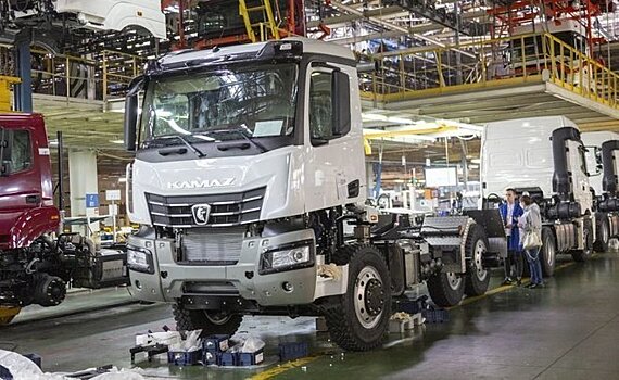 Производство грузового автотранспорта в Татарстане сократилось почти на 5%