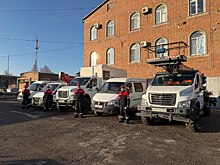 Автопарк таганрогских энергетиков пополнился пятью спецмашинами