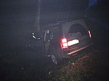 Под Агалатово внедорожник с мертвецки пьяным водителем попал в ДТП с машиной спецтехники