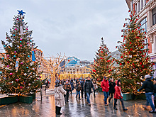 Новогодние елки уберут с московских улиц до 19 января