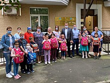 Первоклассникам из Покровского-Стрешнева помогли собраться в школу