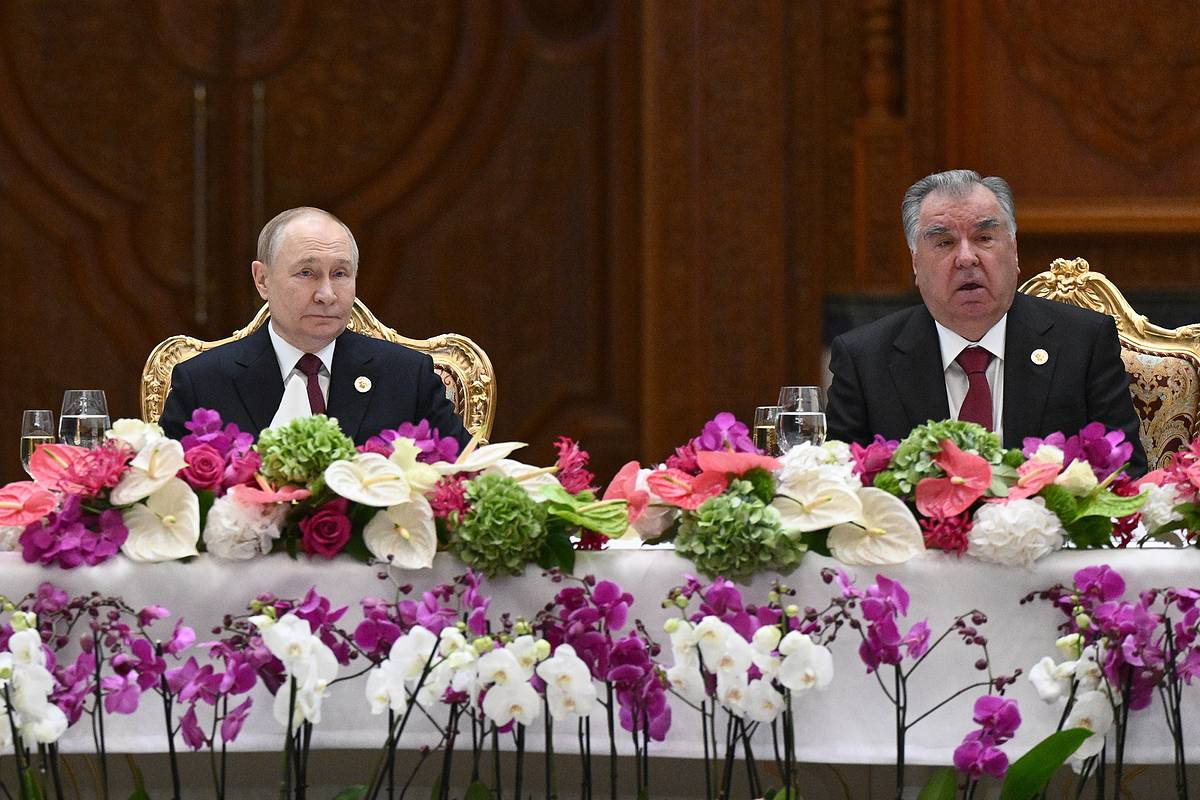 Путин пошутил над президентом Таджикистана