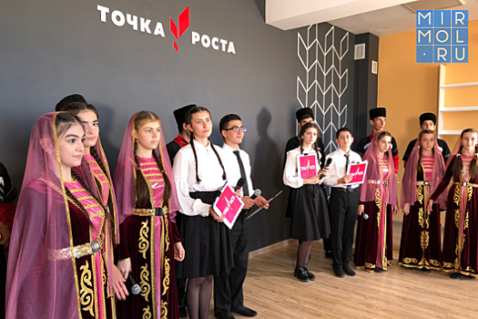 В Дагестане открыли еще 42 центра инновационного образования «Точка роста»