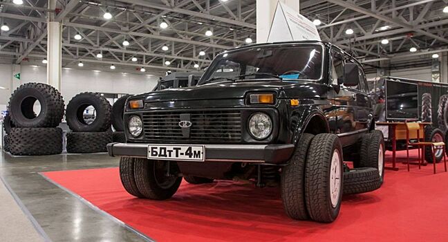 Зачем создали 12-колесную «Ниву», которую показали на международном автосалоне?