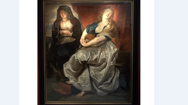 В Новосибирске покажут картину XVII века "Кающаяся Мария Магдалина с сестрой Марфой"