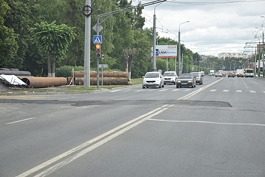 В Пензе ресурсники нарушили правила производства земляных работ