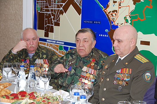 Воины-афганцы побывали на встрече с мэром Анапы