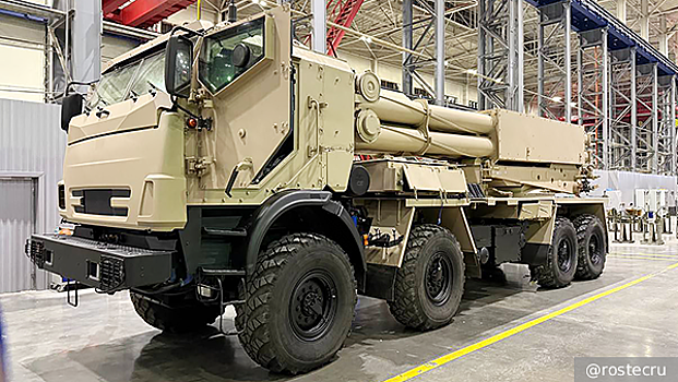 Россия впервые показала за рубежом новейшую РСЗО «Сарма»
