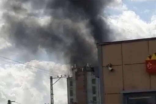Возгорание произошло на энергоподстанции в Подольске
