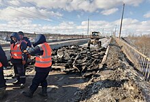 В Арзамасе начали ремонт проблемного моста