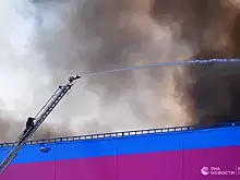 На подмосковном складе Ozon пожар тушили больше 17 часов