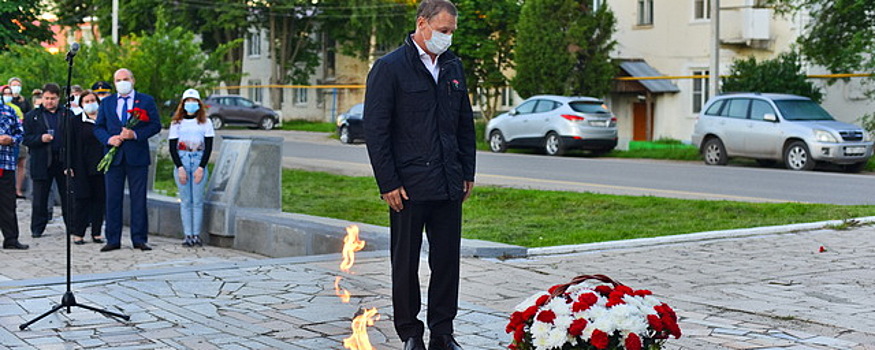 Аркадий Фомин: Пусть эти свечи станут символами нашей памяти, любви к Родине и преемственности поколений